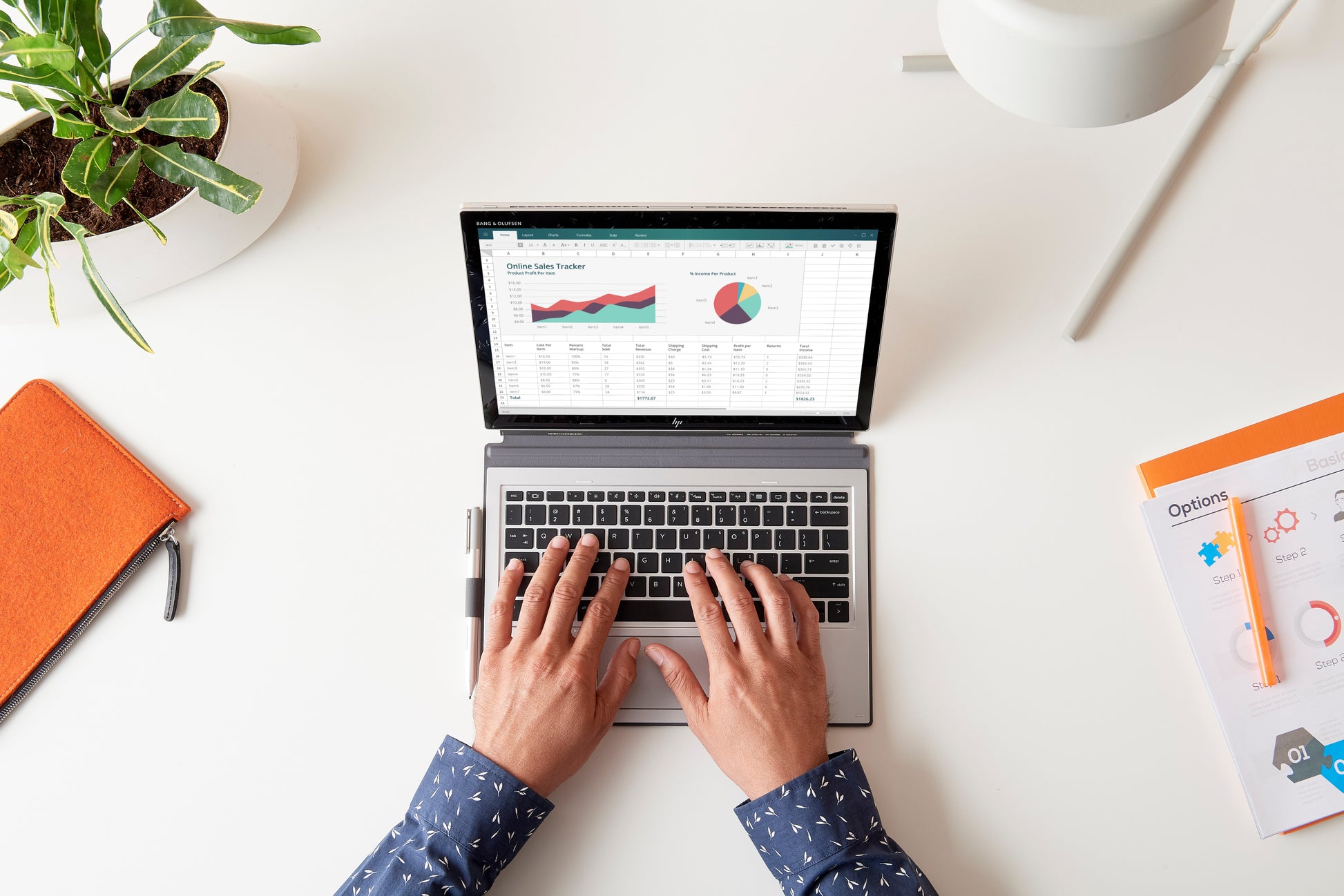 HP Wiederaufladbarer Active Pen G3 Active Pen – für HP EliteBook x360, Elite x2 und ZBook Studio (Auswahl), grau