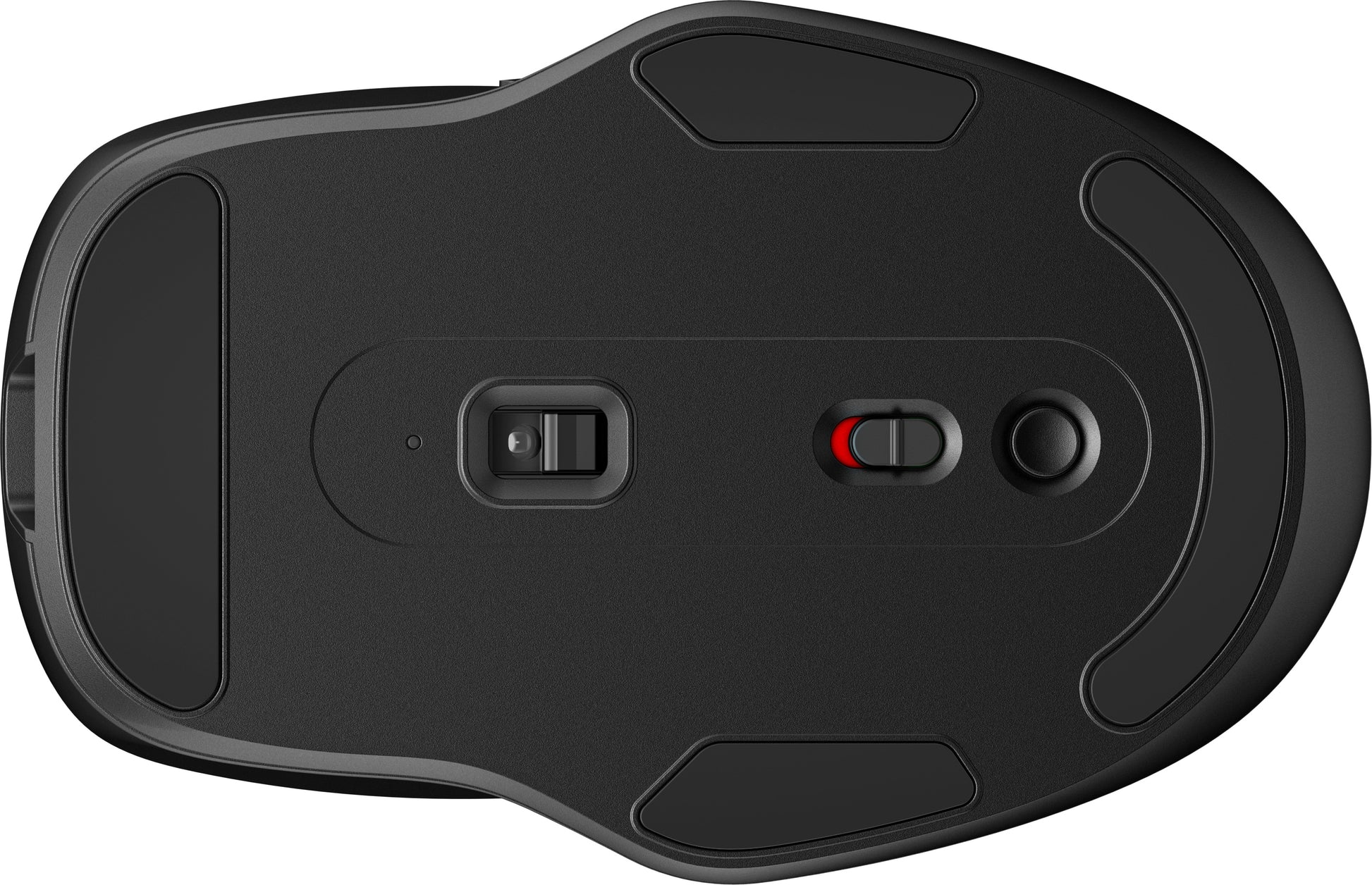 HP 510 Ultra-Schnelle Wiederaufladbare Maus – Kabellos (2,4 GHz), Beidhändig, Schwarz