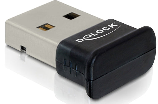 DeLOCK 61889 USB-Bluetooth-Adapter – Bluetooth 4.0, 10 m, USB 2.0, Schwarz