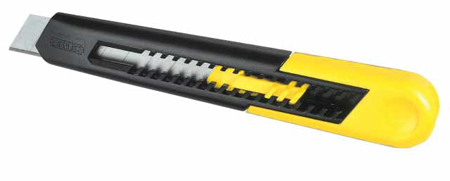 Stanley SM – Abbrechmesser 18 mm, Kunststoff, abnehmbare Endkappe, 1 Stk.