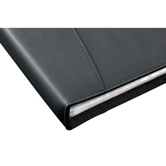Rexel Sichtbuch Soft Touch Smooth, für A4, 36 Hüllen – PP – Schwarz