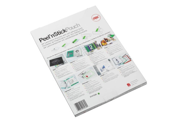 GBC Laminierfolie – Peel'n Stick, A4, glänzend