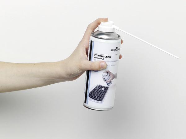 Durable POWERCLEAN Druckluftreiniger – für Elektronik & Fotokameras – Spray – 6er-Pack, 200 ml 579719