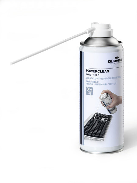 Durable Powerclean Invertible 200 Reinigungsspray – 200 ml – mehrfarbig – 6 Stk.