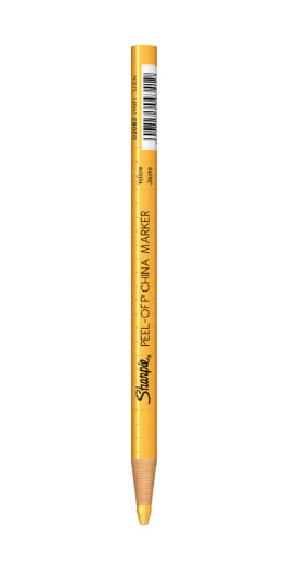 Sharpie Non-Permanent-Marker China Marker – Rundspitze 2 mm – Gelb – Wasservermalbar