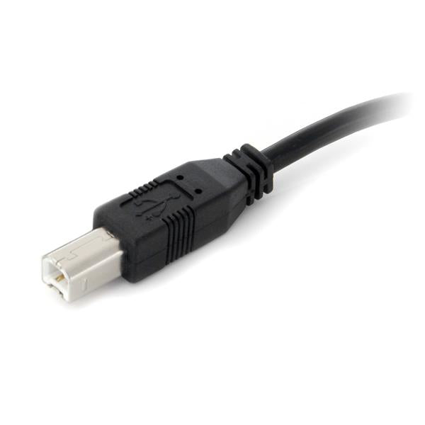 StarTech.com USB-A auf USB-B Kabel – USB 2.0 (480 Mbit/s) – 9 m – PVC-Mantel, Geschirmt – Schwarz