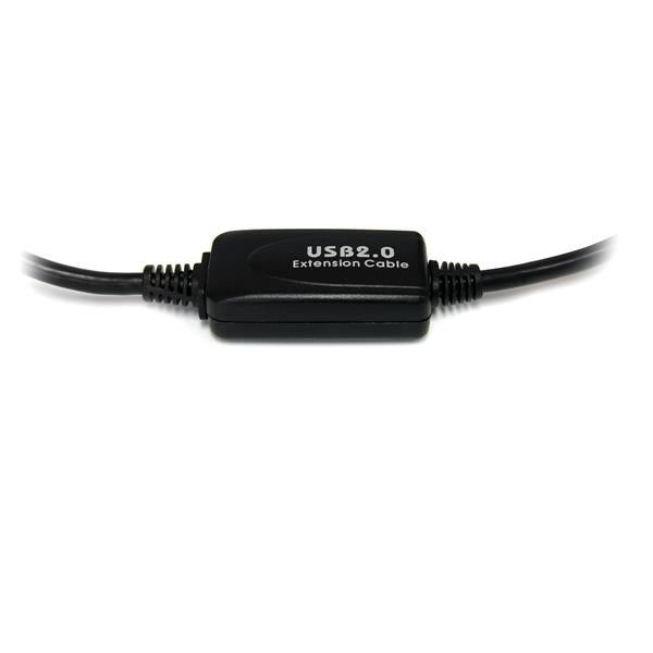 StarTech.com USB-A auf USB-B Kabel – USB 2.0 (480 Mbit/s) – 9 m – PVC-Mantel, Geschirmt – Schwarz