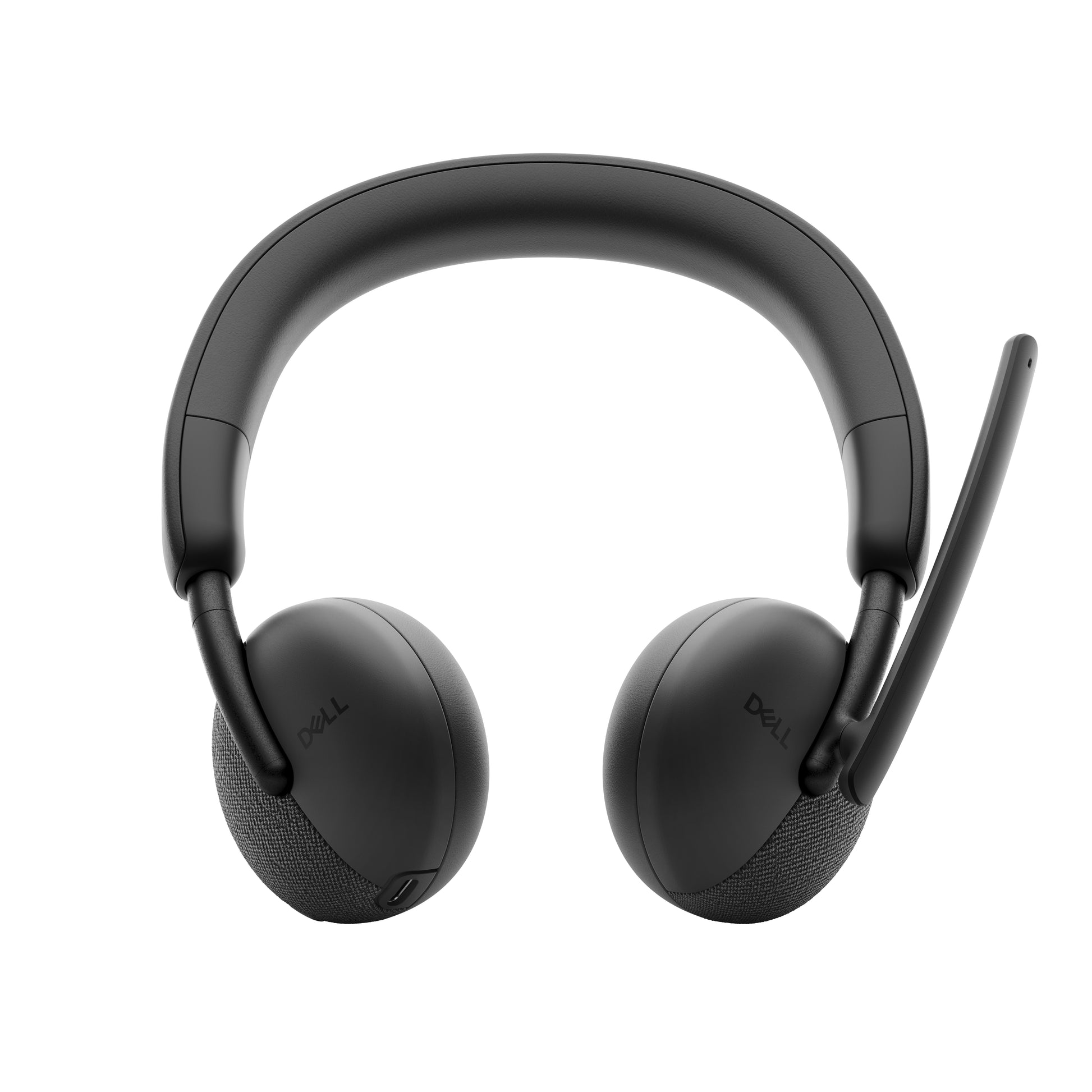 DELL WL3024 Office-Headset – On-Ear, Stereo, Kabel + BT, Schwarz, BT 5,3