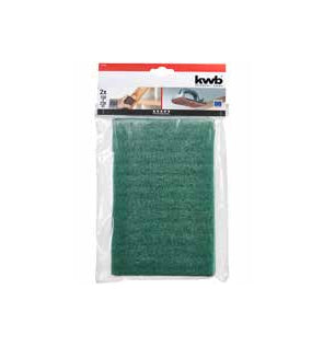kwb Schleifvlies 150 × 230 mm – P280 – für Lackoberflächen – 2 Stk