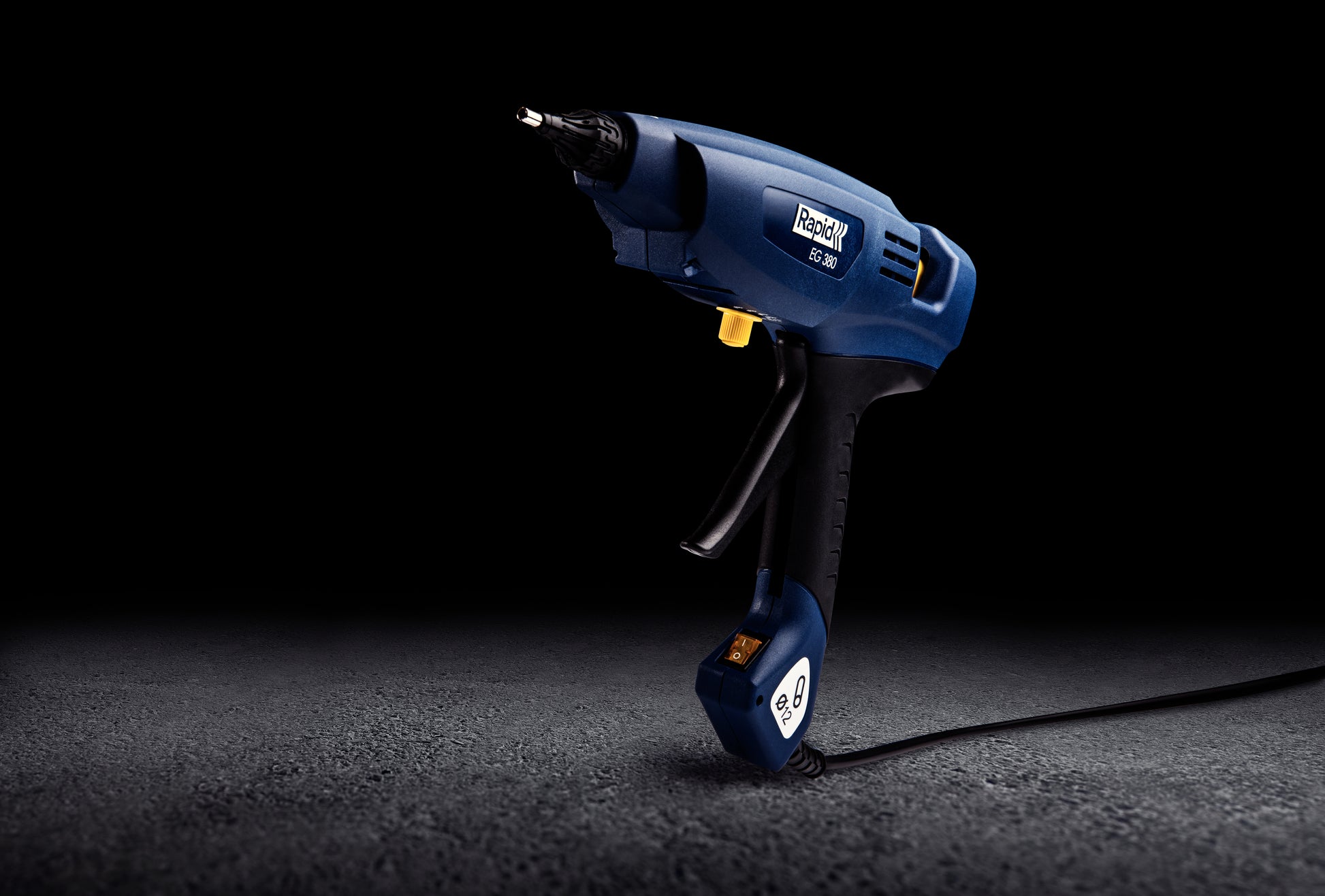 Rapid Heissklebepistole, Metall, Kunststoff, Blau, EG380