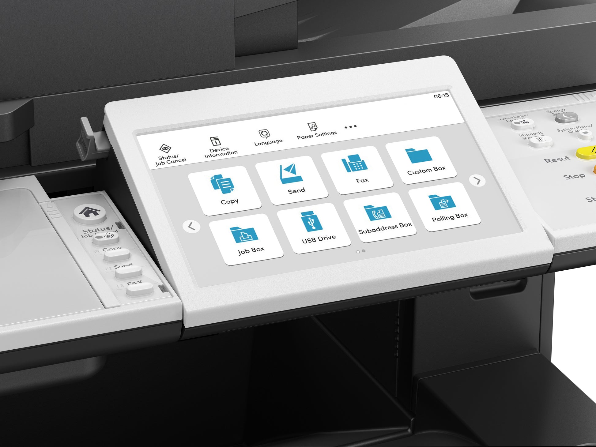 Kyocera MA6000ifx – S/W Laser-MFP A4, 4-in-1 – USB – Duplex, Duplex-ADF – 60 ppm S/W