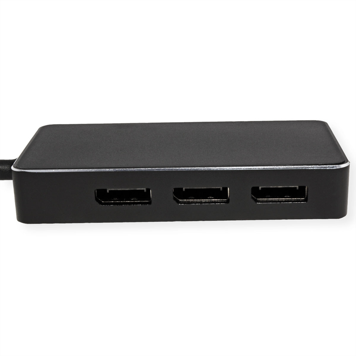 VALUE USB-C zu 3× DisplayPort Adapter – 4K (3840 × 2160) @ 60 Hz, 10 cm, DP Alt Mode, für Geräte mit USB-C