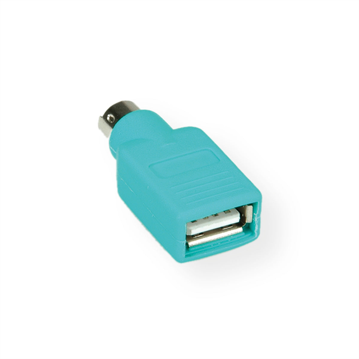 VALUE PS/2-USB Adapter USB-A zu PS/2 – USB-A Buchse, PS/2 Stecker, Grün