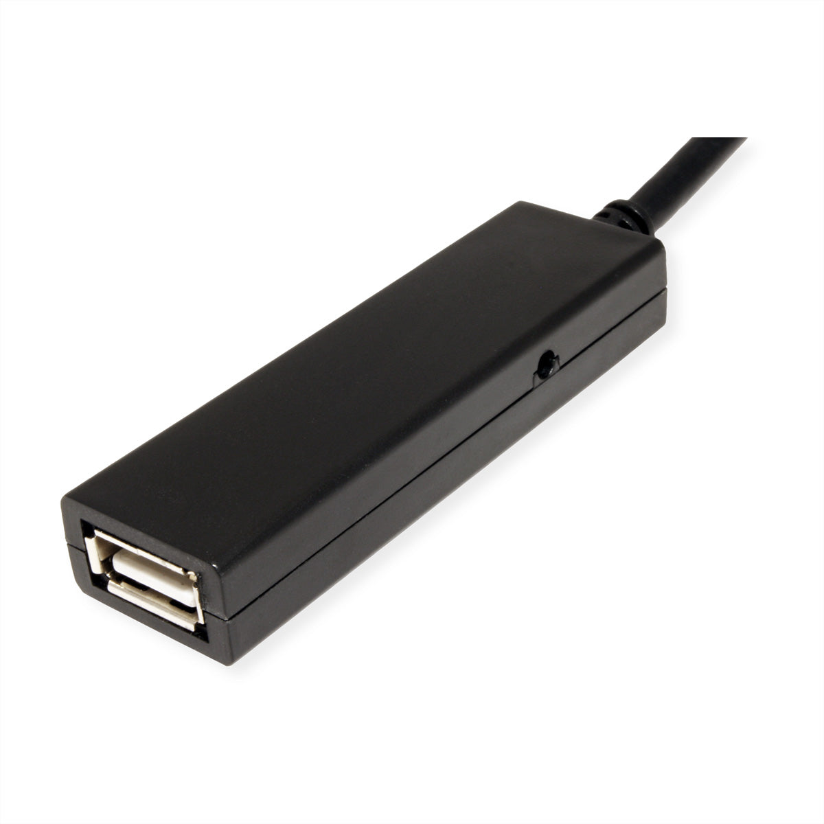 VALUE USB-C Verlängerungskabel (Stecker auf Buchse) – USB 2.0 (480 Mbps) – 20 m – aktiv – Schwarz