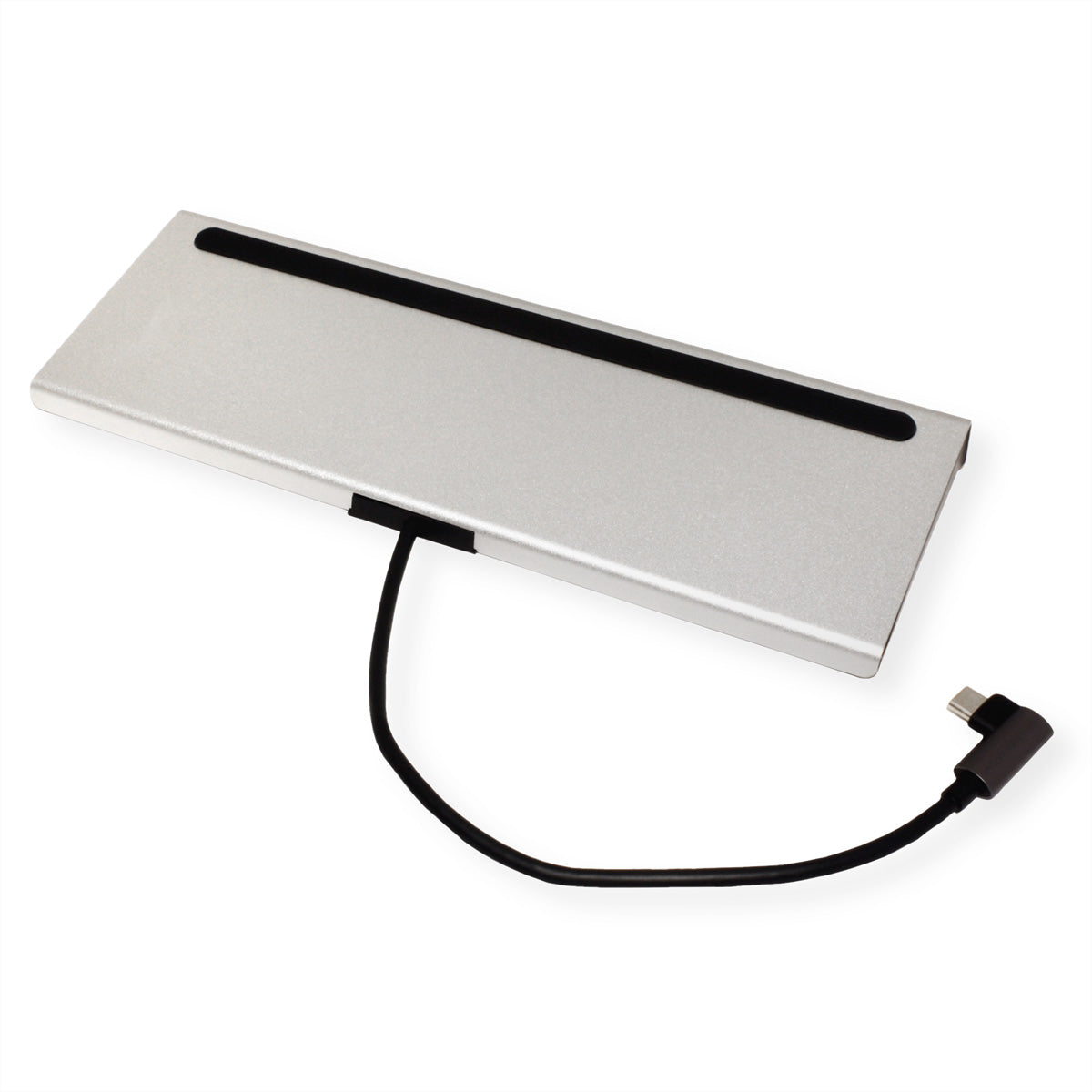 VALUE Dockingstation – USB-C, DP/HDMI/VGA, 3× USB-A, GbE, SD/microSD, 3,5 mm Audio, für Windows/Mac