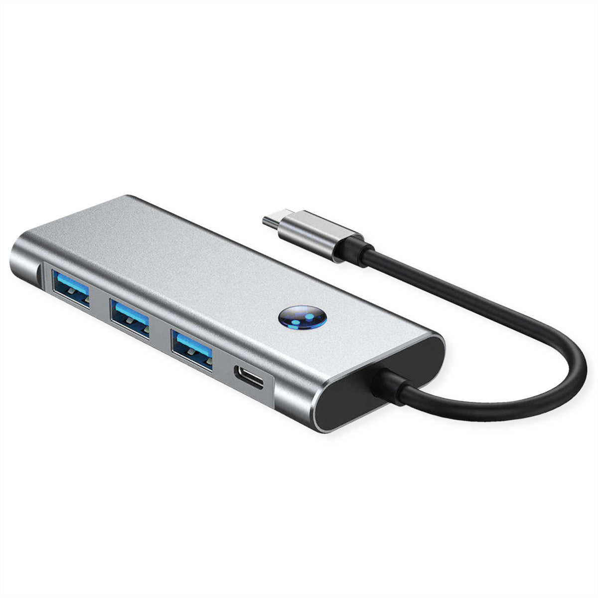 VALUE Dockingstation – USB-C, 1× HDMI, 3× USB-A, 100 W PD, SD/microSD