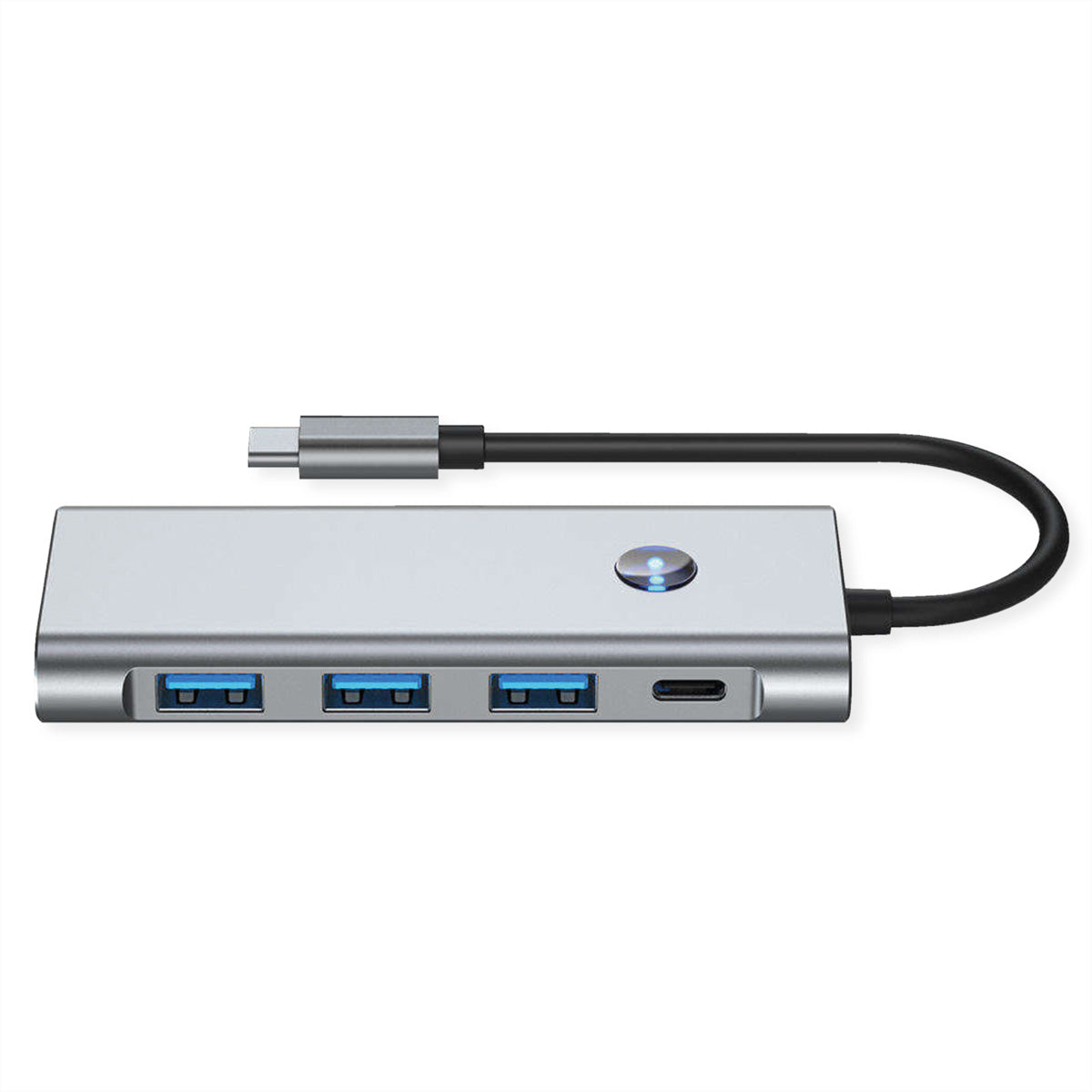 VALUE Dockingstation – USB-C, 1× HDMI, 3× USB-A, 100 W PD, SD/microSD