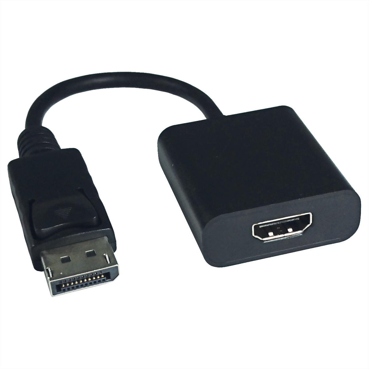 VALUE DisplayPort zu HDMI Adapter – 4K (3840 × 2160) @ 60 Hz, DisplayPort 1.2, 0,15 m, HDR 10, für Monitor/TV