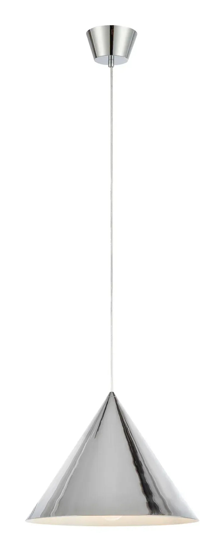Markslöjd Pendelleuchte TIP – Ø 37,5 × 28,8 cm, 60 W, nicht dimmbar, exkl. Leuchtmittel (E27), chrom