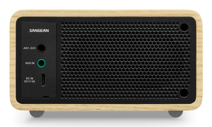 Sangean DDR-7 Natural Wood – DAB+/UKW-Tischradio, Bluetooth – Hellbraun