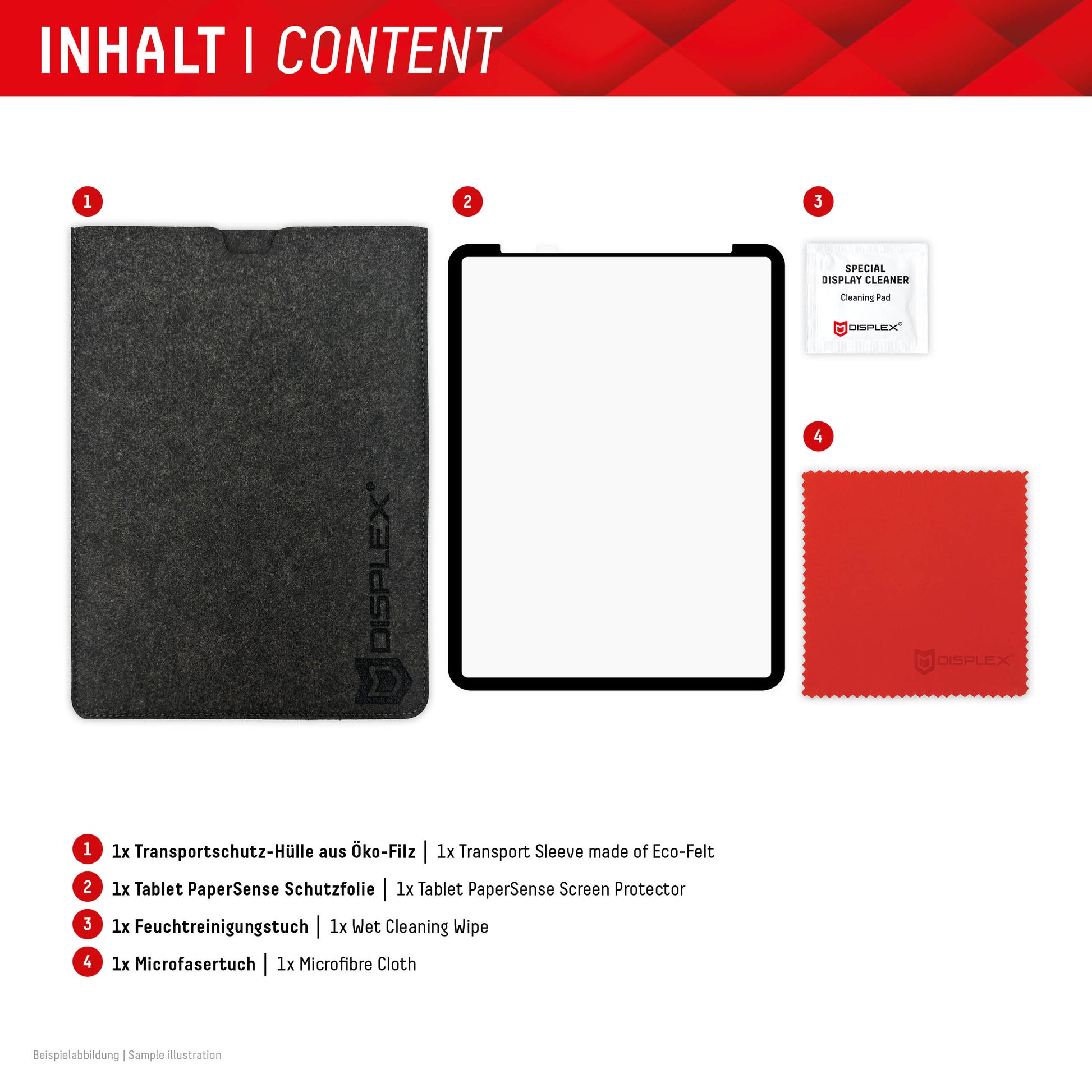 E.V.I. Panzerglas für iPad Pro 12,9" (3.–6. Gen.) – 5H, Anti-Fingerprint
