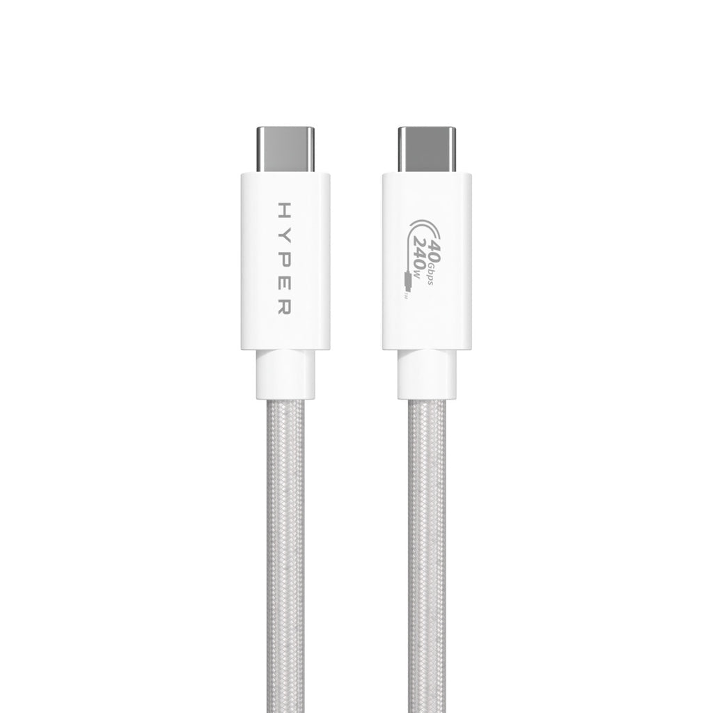 Hyper – USB-Kabel, USB-C zu USB-C, 1,2 m, USB4, Lade-/Datenkabel