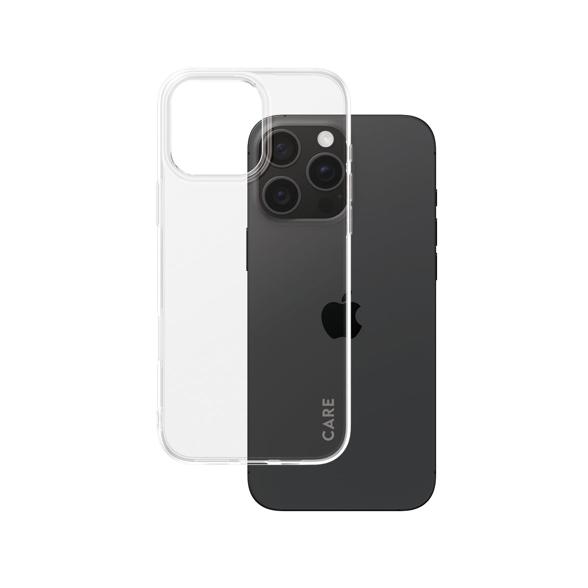 PanzerGlass CARE X-Ray Soft Basic Backcover – für Apple iPhone 16 Pro Max, Kunststoff, Transparent