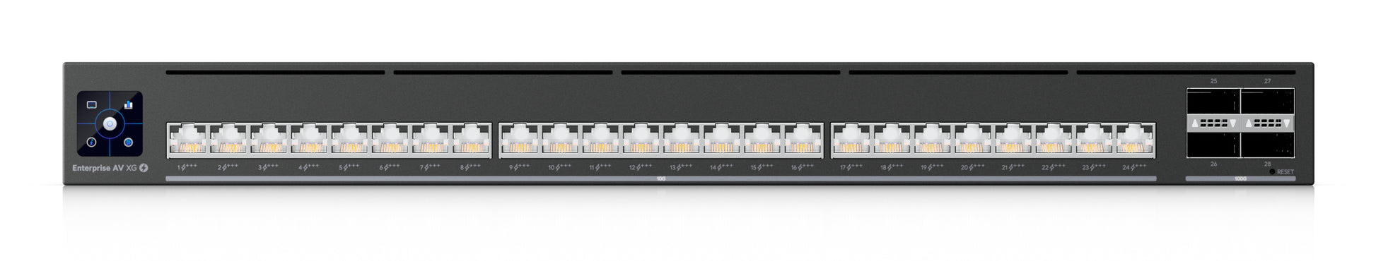 Ubiquiti Enterprise Audio/Video Switch – HDMI-over-IP Encoder, PoE+++ (24 Anschlüsse)