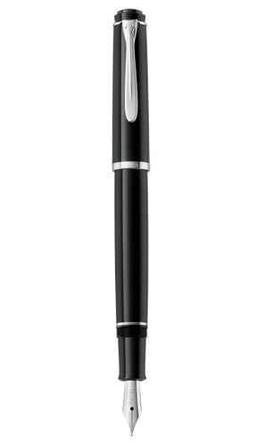 Pelikan P 205 – Federspitze B – Schwarz – Patronen