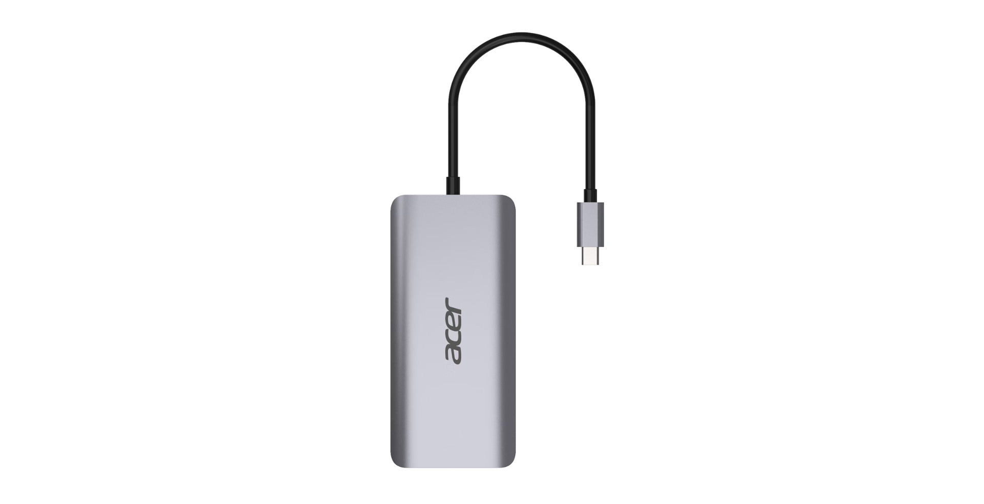 Acer Dockingstation – USB-C, 1× DP, 2× HDMI, 2× USB-A, 100 W PD, GbE, SD/microSD, 3,5 mm Audio