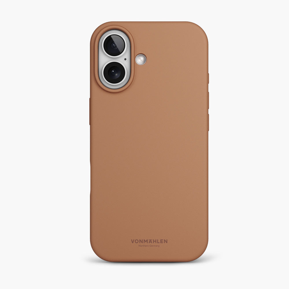 Vonmählen Backcover – für Apple iPhone 17 – braun – Silikon – MagSafe-kompatibel