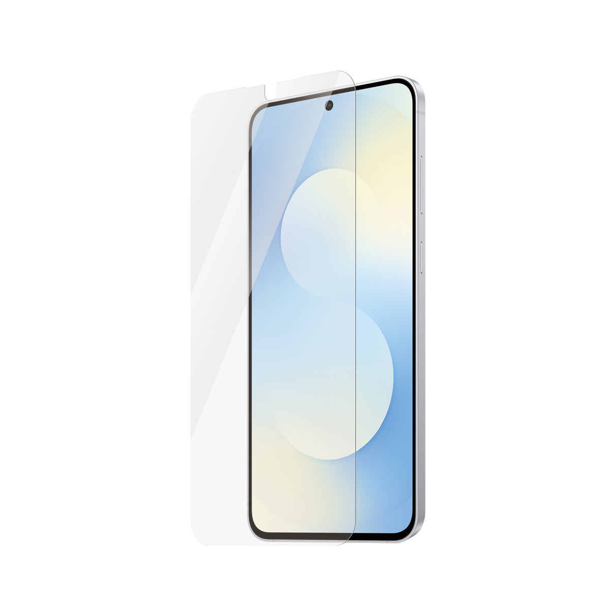 PanzerGlass Displayschutzglas – für Samsung Galaxy S25 FE – kratzresistent, schockresistent, Hartglas