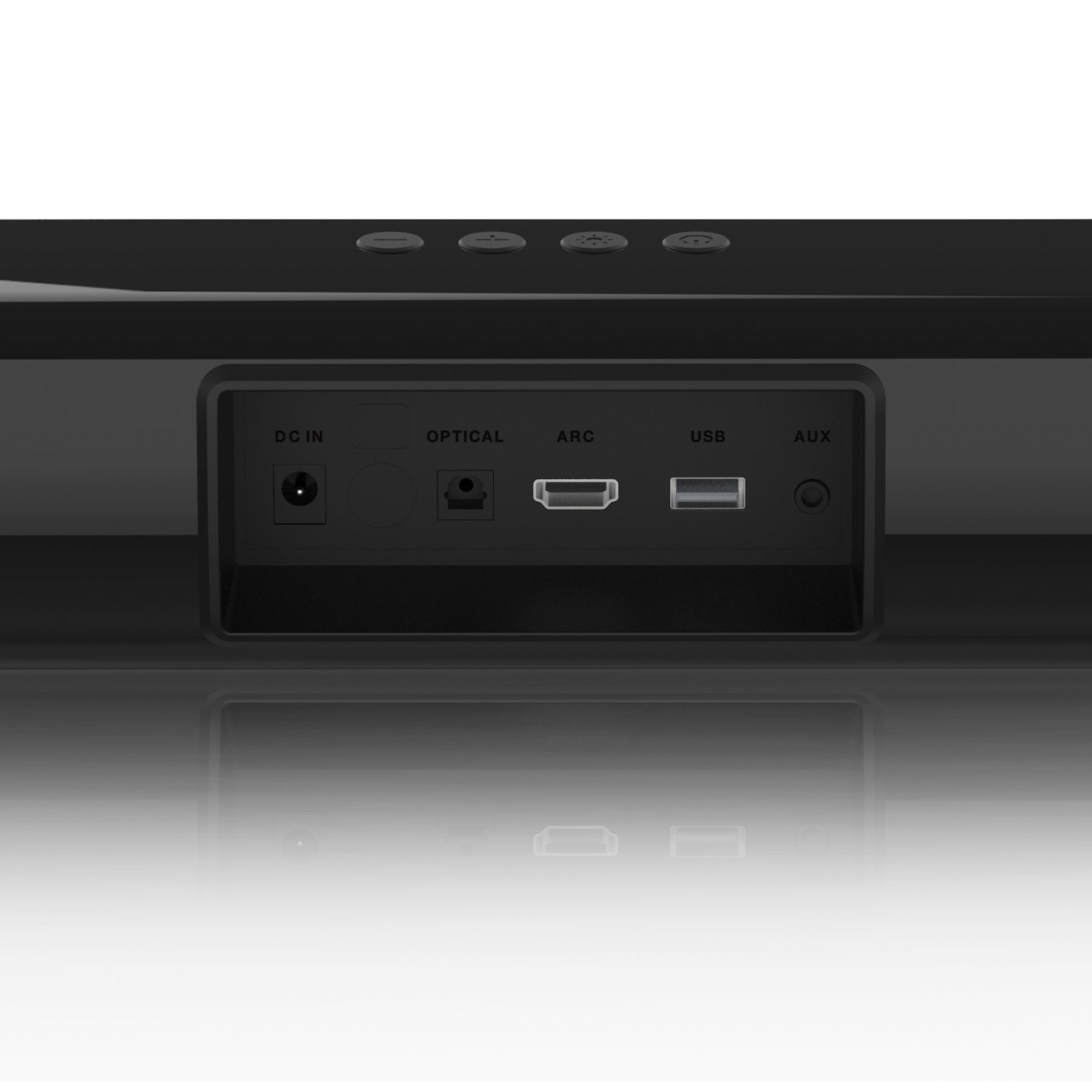 Lenco SB-042LEDBK – Soundbar – 2.0, 40 W, Bluetooth 5.0, ARC, Schwarz