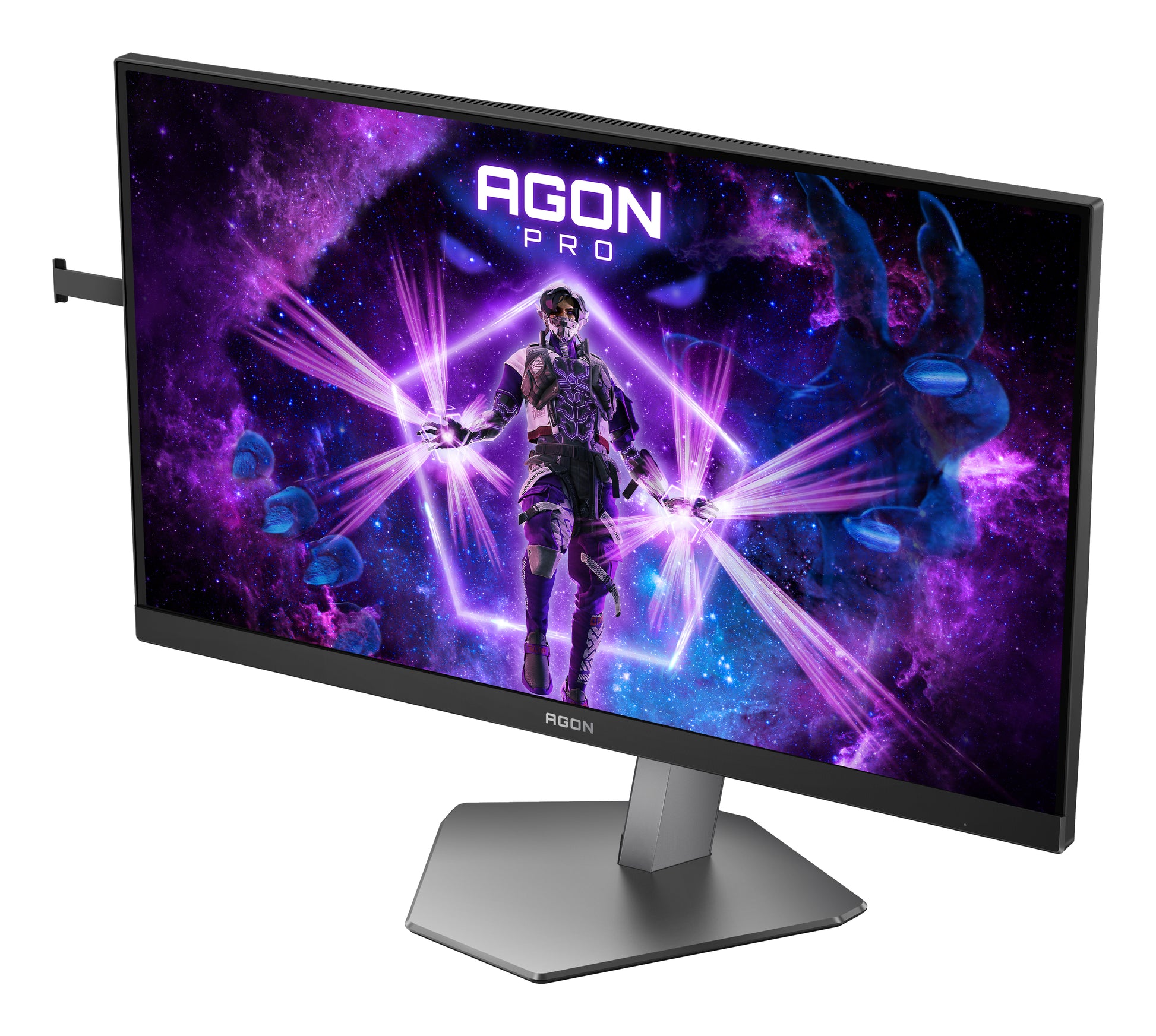 AOC AG246FK6 – Monitor, 24,1", TN, 610 Hz, 500 cd/m², Adaptive Sync, USB-C, USB-Hub, VESA 100 × 100, Schwarz