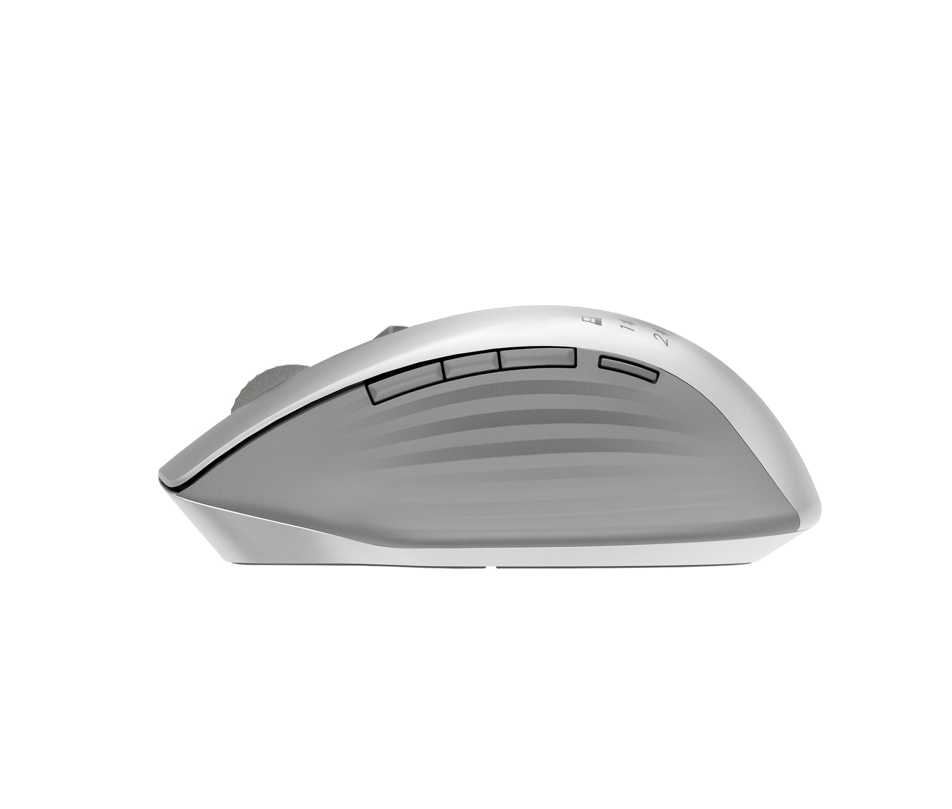HP 930 Creator Maus – kabellos, USB-A, 3'000 dpi, 7 Tasten, für Rechtshänder, programmierbare Tasten, silber