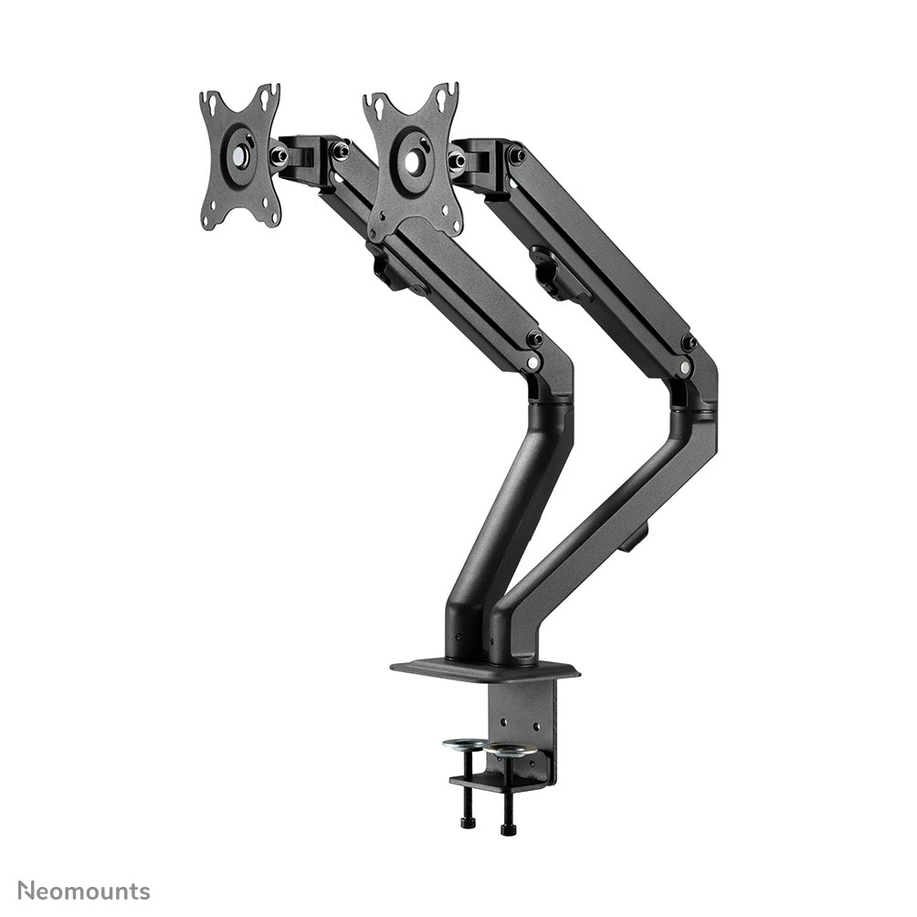 Neomounts Monitorarm, Tischklemme/Tischdurchführung, bis 27", VESA 100 × 100 mm, 7 kg, Neigen/Schwenken