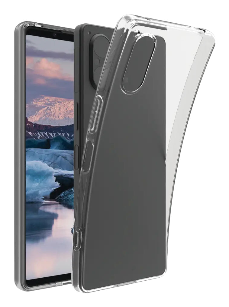dbramante1928 Greenland Backcover – für Sony Xperia 5 Mark V, Kunststoff, transparent, bis 1,2 m sturzsicher