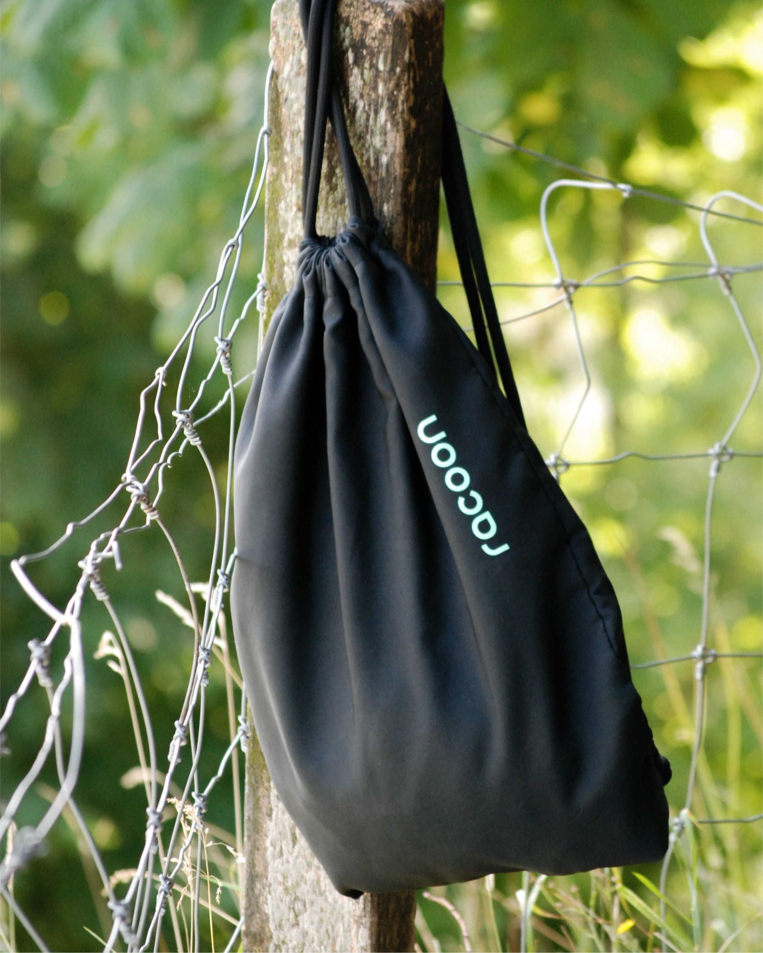 Racoon Sportbeutel – 15 l, Stoff, Grün