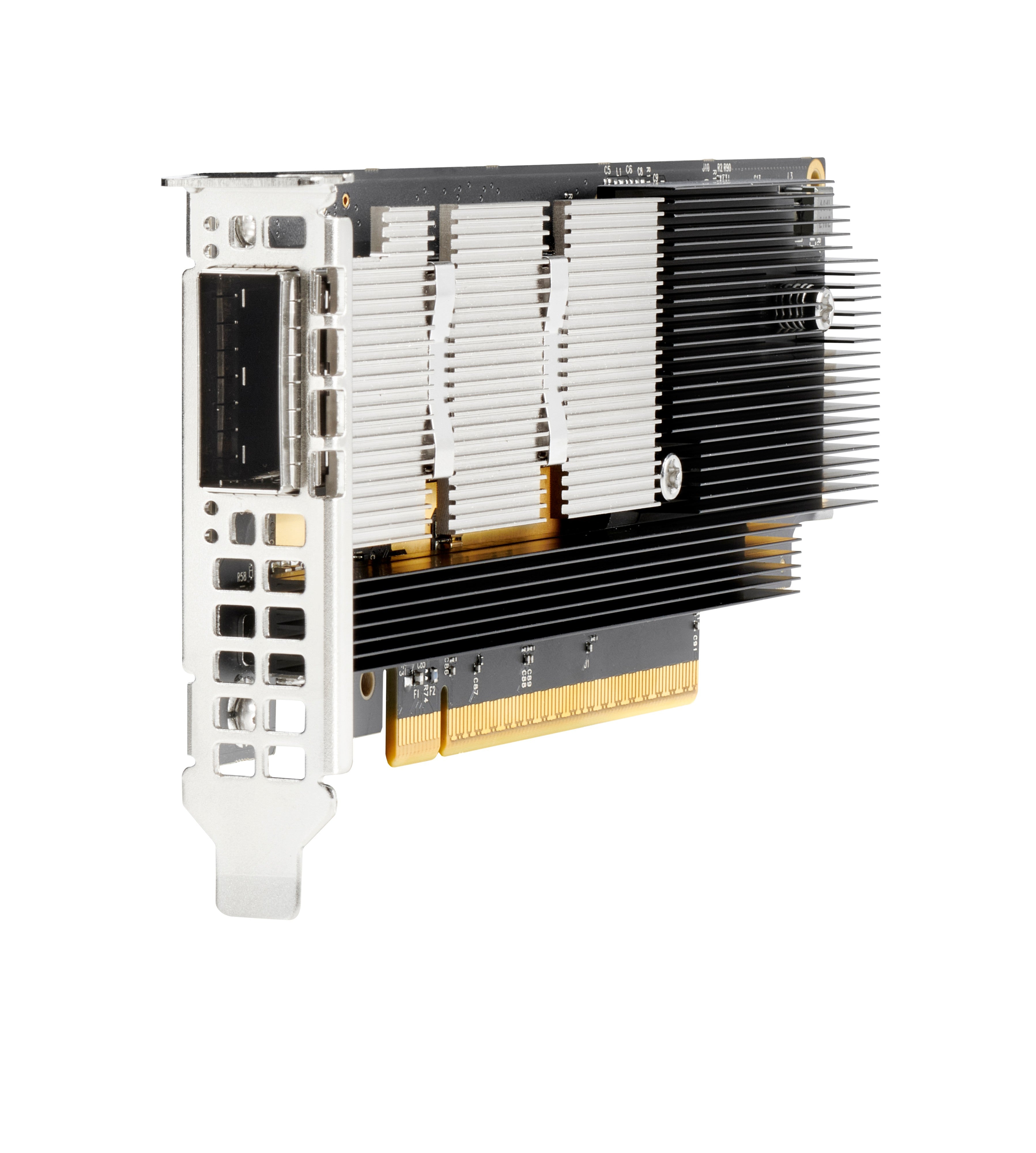 HPE MCX75310AAS-NEAT PCIe InfiniBand NDR/Ethernet Adapter – 400 Gbit/s, 1-Port OSFP, PCIe 5.0 x16