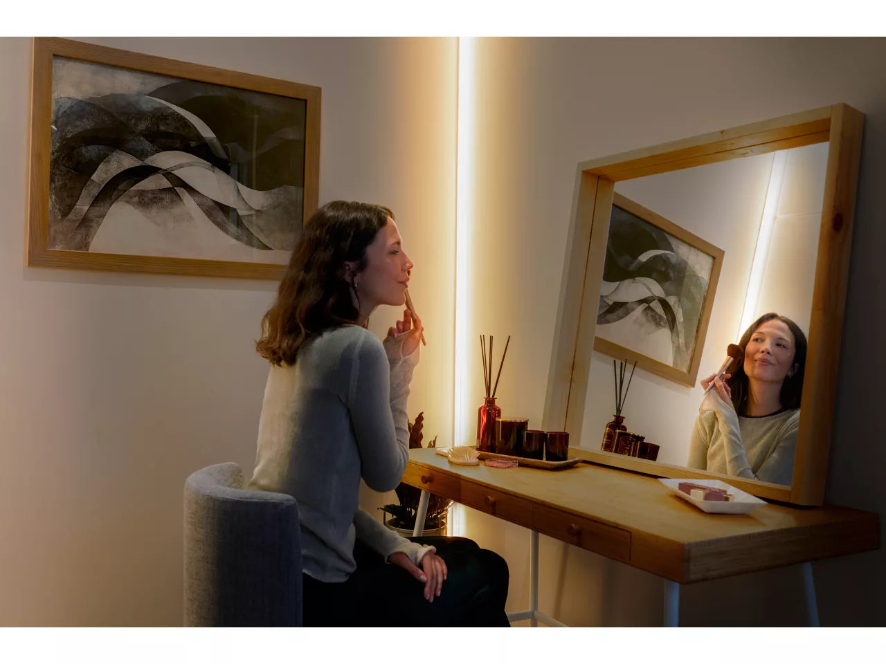 Philips Hue LED-Stripe OmniGlow Gradient – 10 m, 4500 lm, RGB, 2000–6500 K, dimmbar, ZigBee/BT