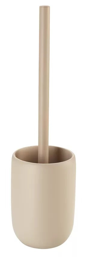 Diaqua Toilettenbürsten-Set – Polyresin, beige, einfach zu reinigen, H 36 cm, Ø 9,5 cm