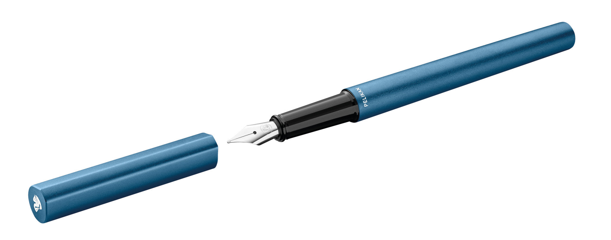 Pelikan Ineo Elements Ocean Blue – Füllfederhalter – M – Metall