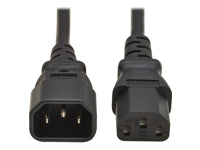 Eaton Netzkabel, IEC C13 auf IEC C14, H05VV-F, 0,5 m