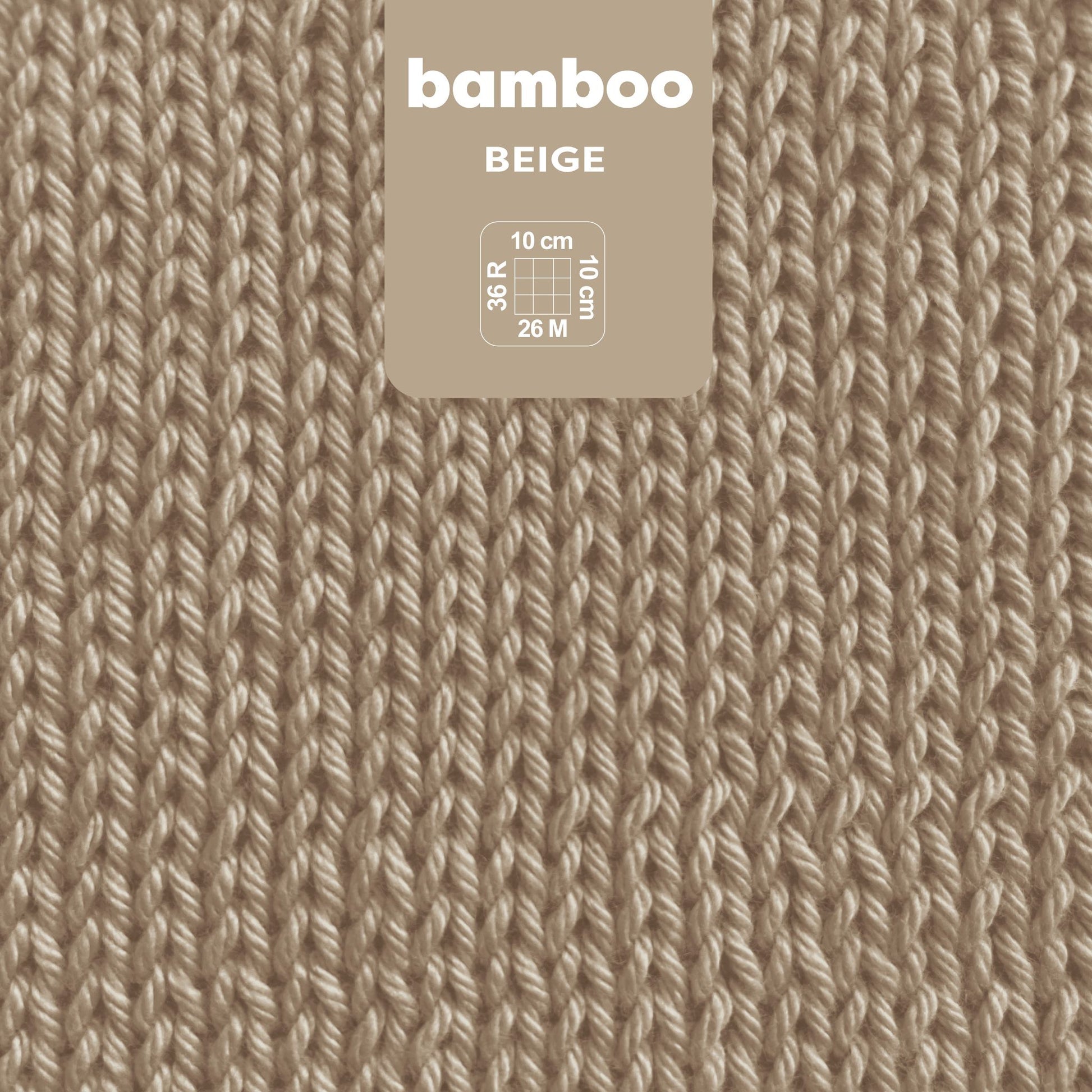 myBoshi Bambuswolle Weiss – 50 g, 125 m, Nadel 4 mm, 60% Bambus/40% Baumwolle, 1 Stk.