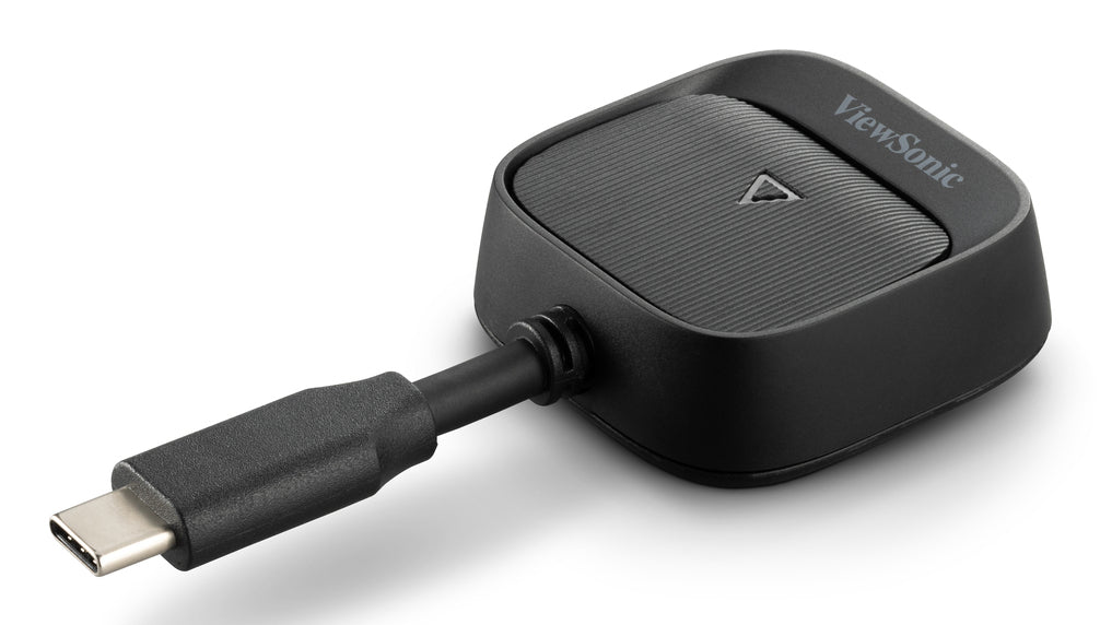 ViewSonic HDMI Wireless Dongle – 1080p, USB-C 60 W, Schwarz