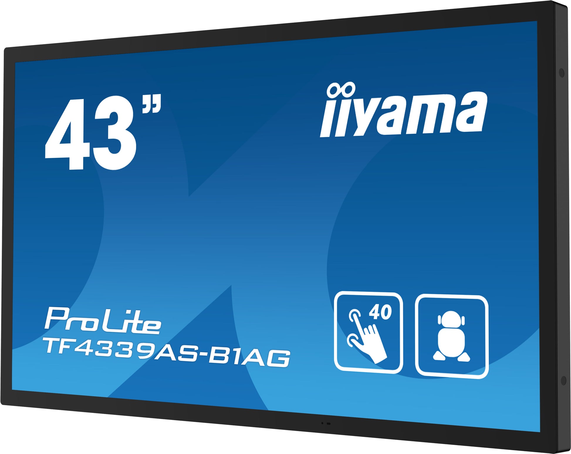 iiyama TF4339AS-B1AG – Interaktives Touch-Display, 43"