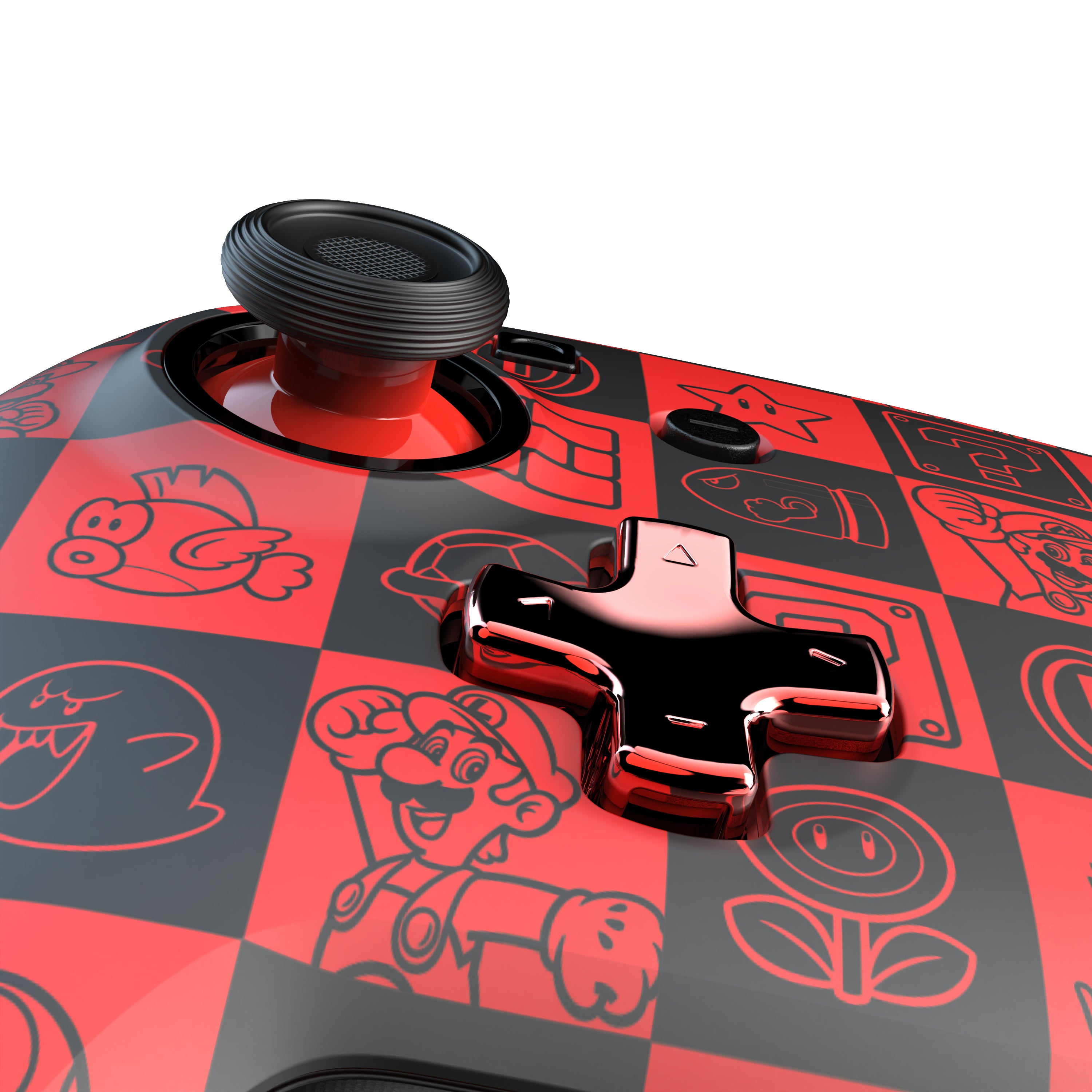 PDP Rematch Glow – Gamepad – Kabellos, für Nintendo Switch & Nintendo Switch OLED, Schwarz