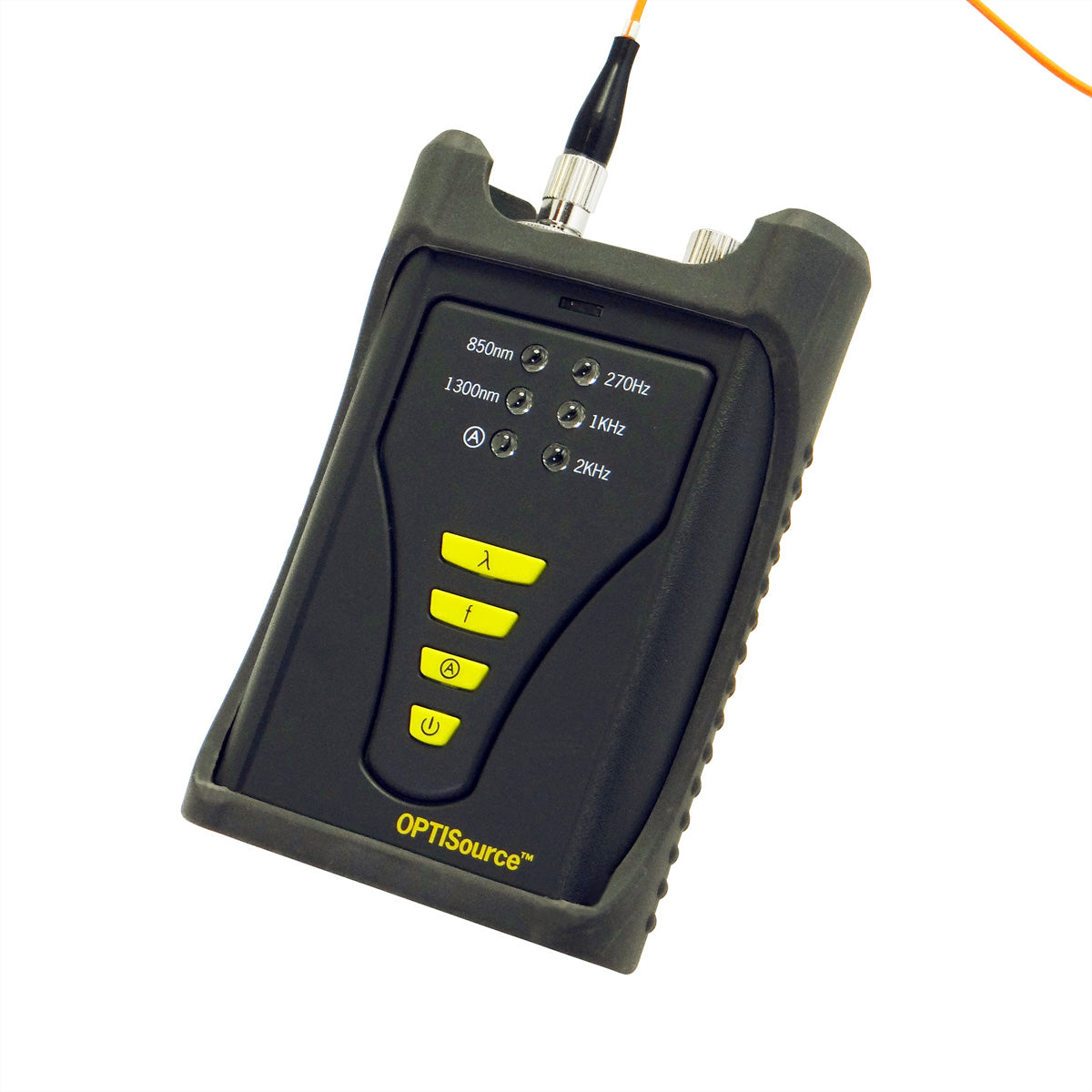 HOBBES OPTISource – LWL-Lichtquelle MM, 850/1300 nm, Batterien, 4 × AAA