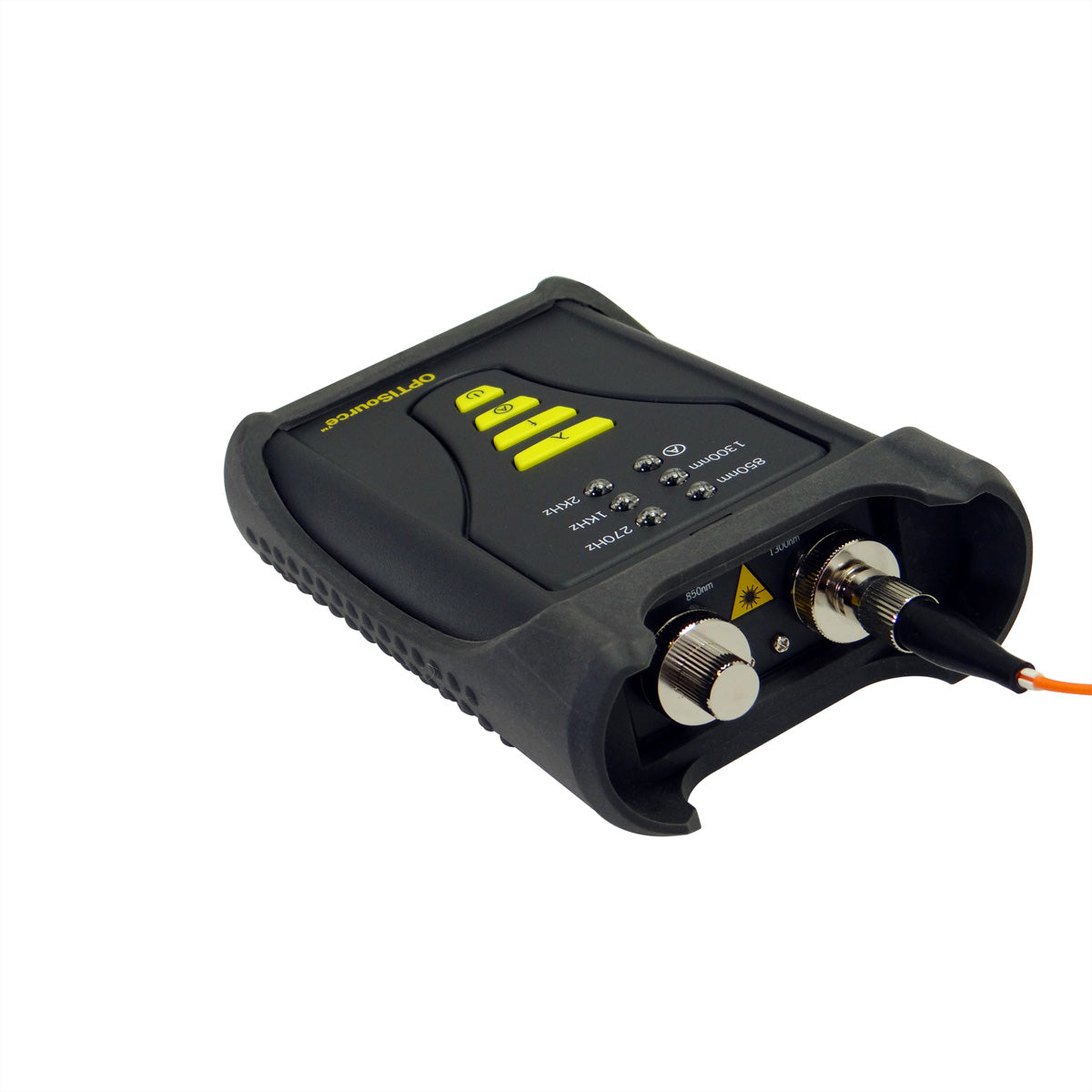 HOBBES OPTISource – LWL-Lichtquelle MM, 850/1300 nm, Batterien, 4 × AAA