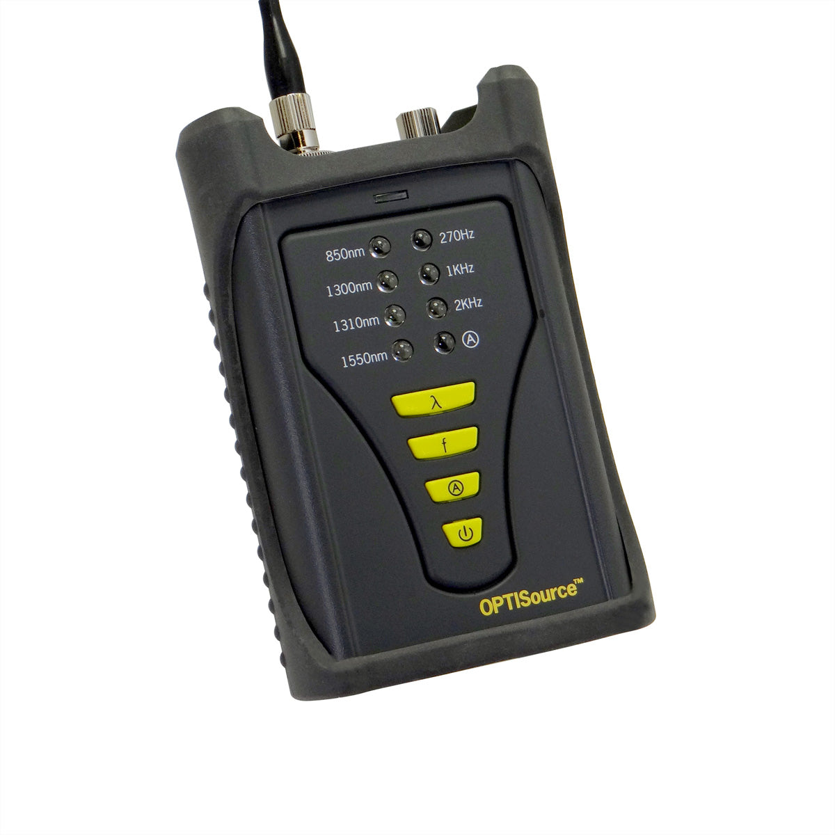 HOBBES OPTISource – LWL-Lichtquelle, 850/1300/1310/1550 nm, 4 × AAA